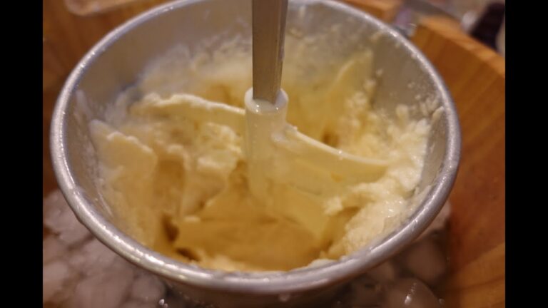 Traditionelle Techniken der Eisherstellung