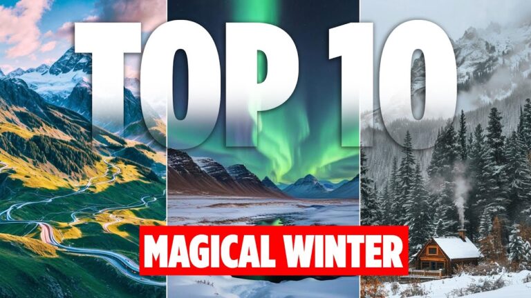 Eisige Wunder: Entdeckungstour durch Winterparadiese