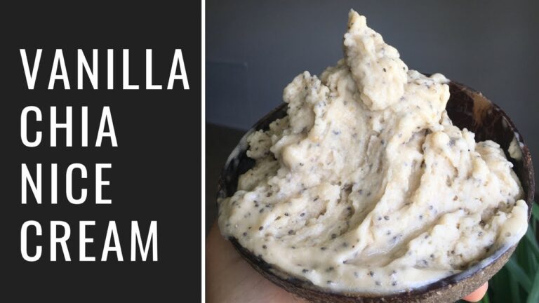 Leckere Chiasamen-Toppings f&uuml;r pflanzliches Eis