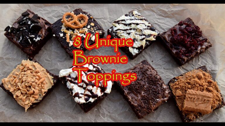 Unwiderstehliche Brownie-St&uuml;ck-Toppings f&uuml;r Eiscreme