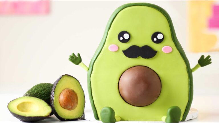 Avocado-inspirierte gefrorene Desserts