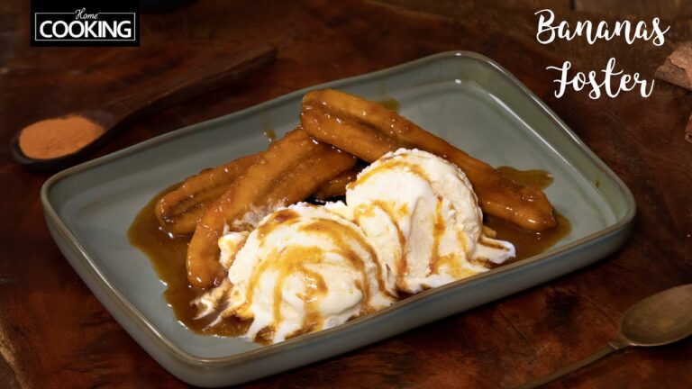 Leckeres Rezept für Bananen-Foster-Eiscremesauce