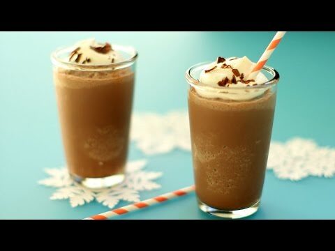 Dekadente Rezepte f&uuml;r gefrorene hei&szlig;e Schokolade