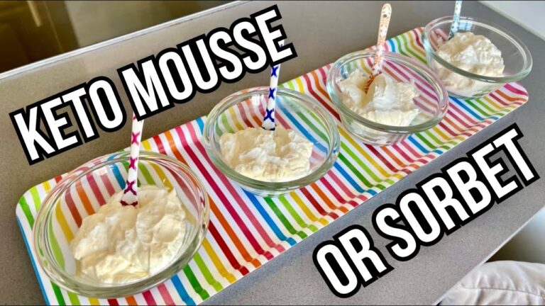 Low-Carb-Sorbet: Inspiration f&uuml;r selbstgemachte Desserts