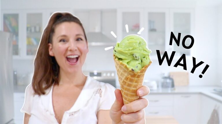 Cremige vegane Minzschokoladen-Sorbet-Rezepte